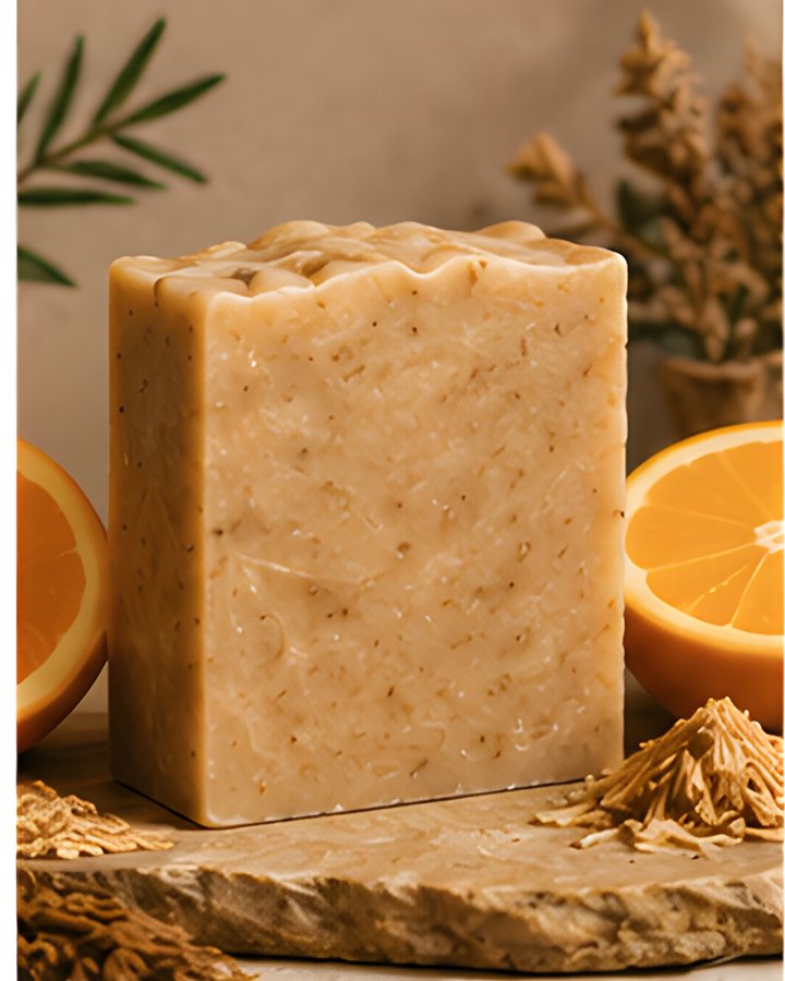 Cedarwood & Orange soap bar
